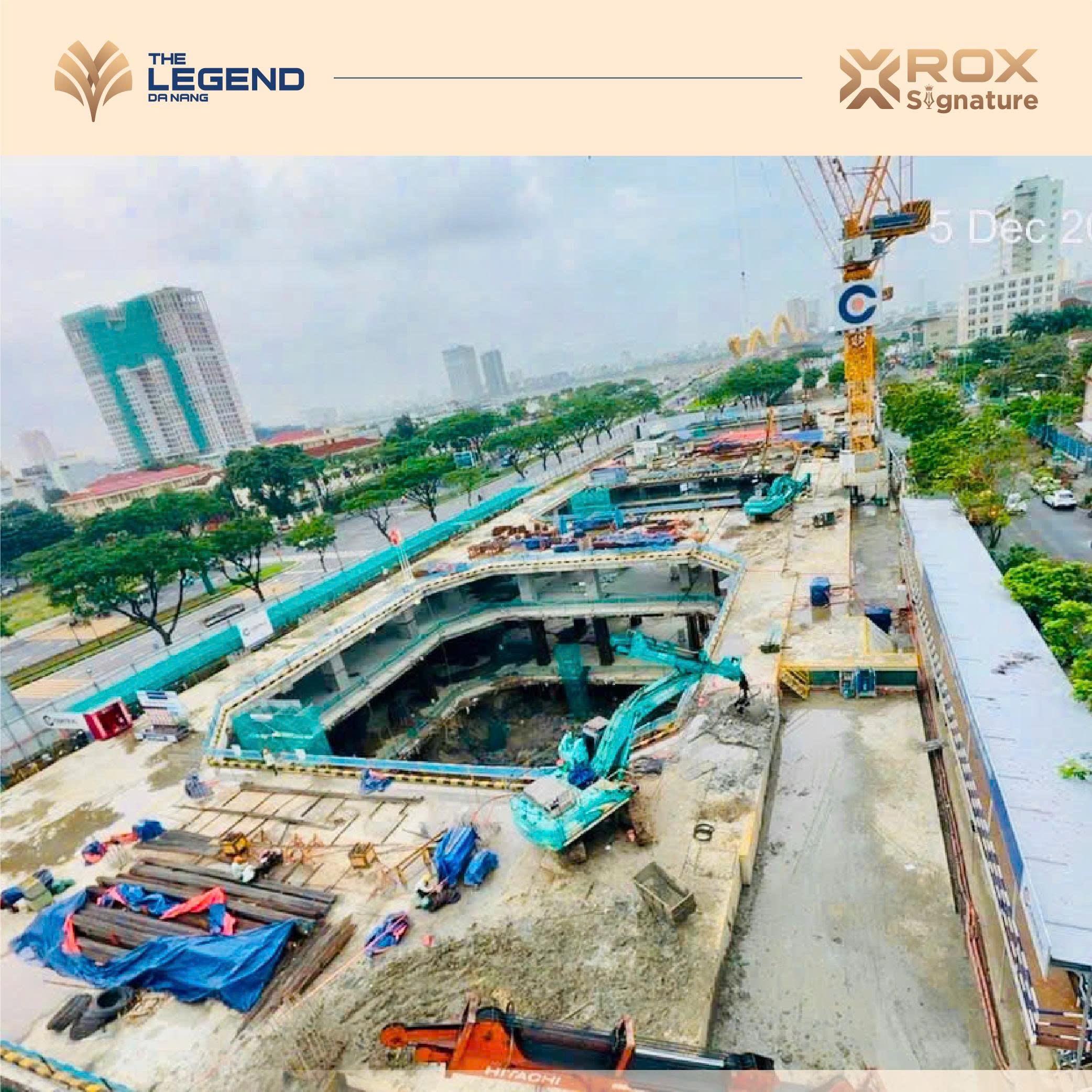 CẬP NHẬT TIẾN ĐỘ THE LEGEND DANANG – 05/12/2025