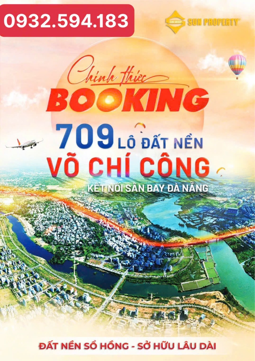ĐẤT NỀN TẠI VÕ CHÍ CÔNG ĐÀ NẴNG CỦA SUN GROUP